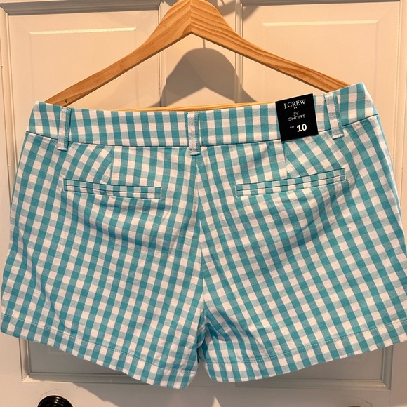 🌷SALE 3/$21🌷J. Crew Factory Gingham Shorts NWT - Picture 6 of 11